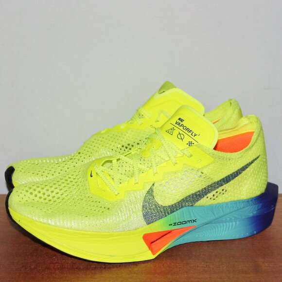 Nike ZoomX VaporFly Next% 3 Running Shoes Volt Fast Pack Men 6.5 7.5 8 - Picture 2 of 6
